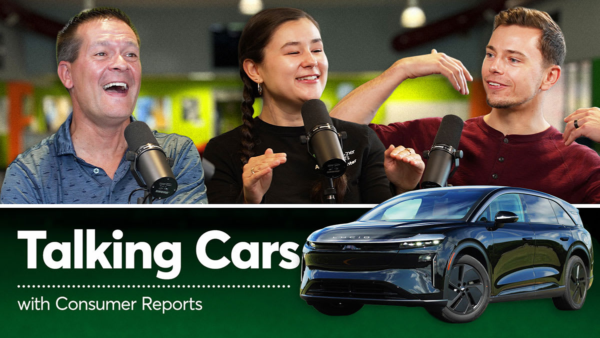 Talking Cars 485: Driving the Lucid Gravity - Consumer Reports