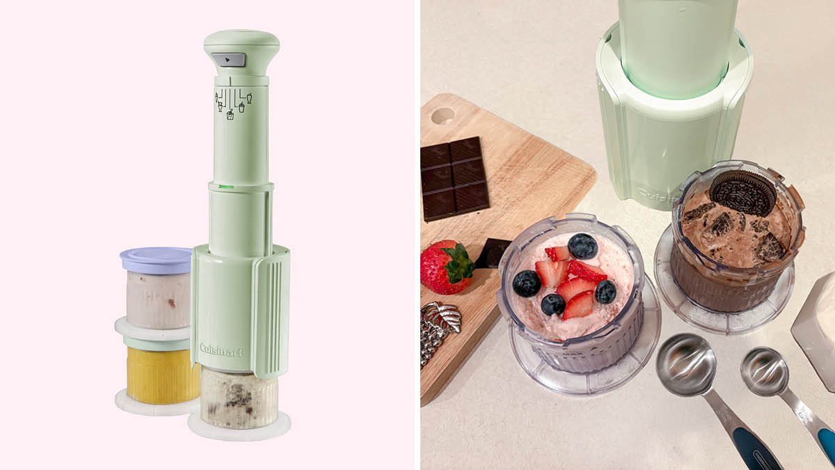 Cuisinart FastFreeze with frozen desserts