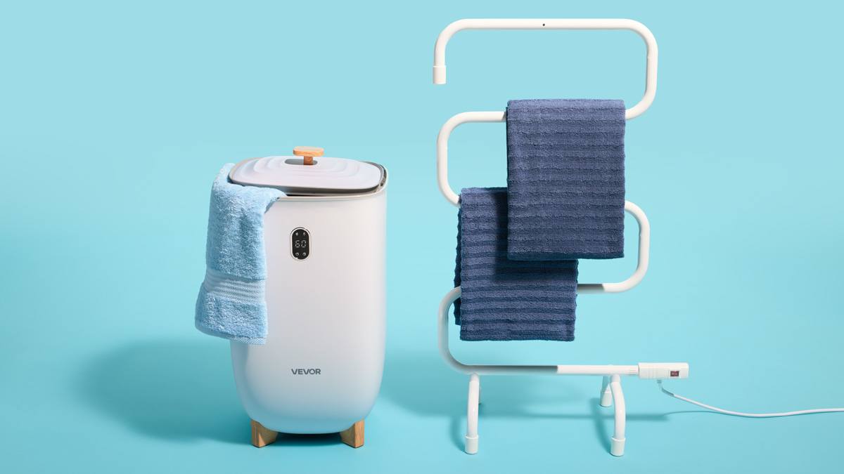 Vevor and Costway towel warmers