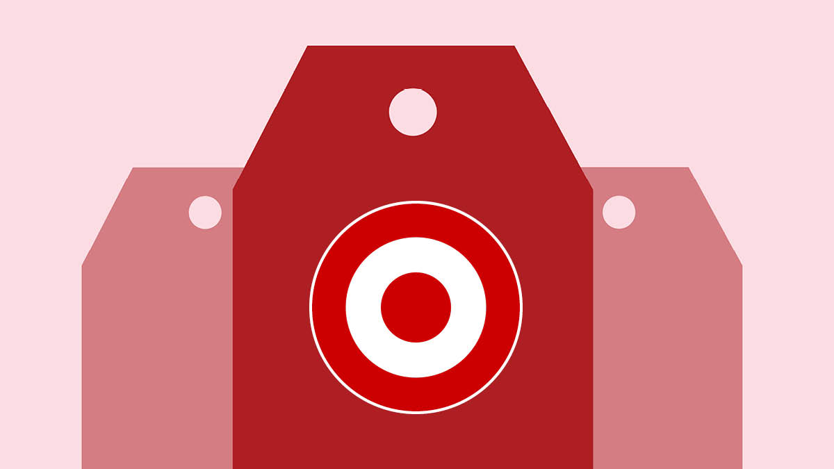 Tags with Target logo