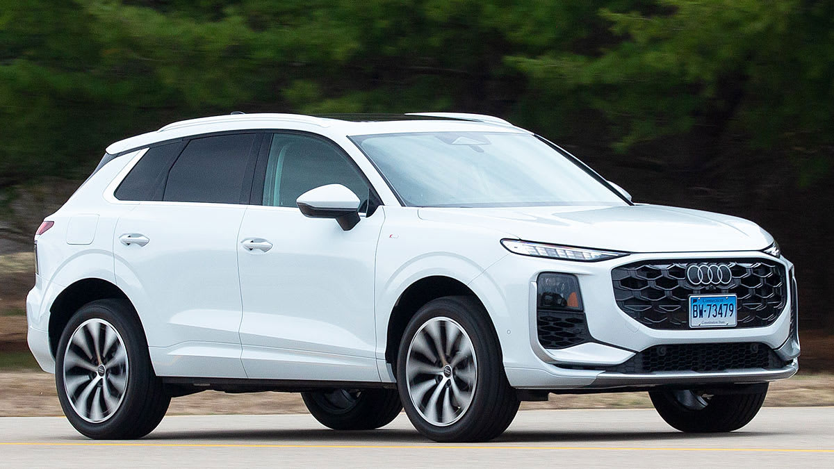 2026 Audi Q3 front driving