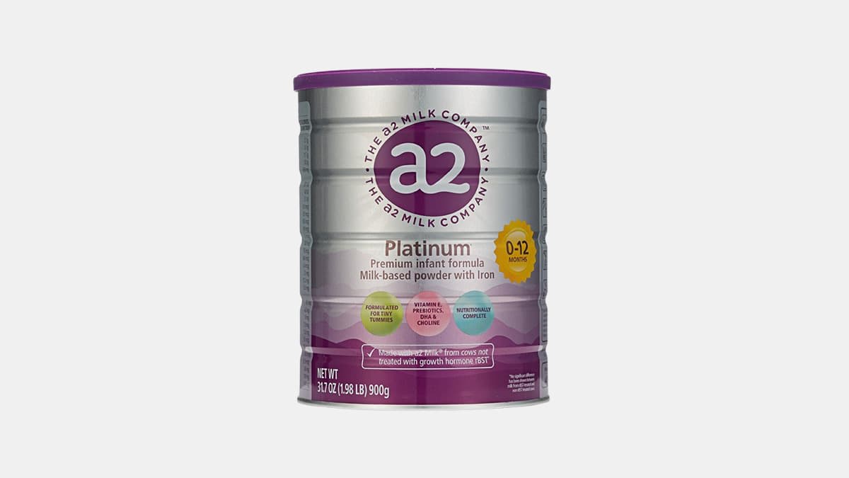 a2 Platinum USA Label Infant Formula Recalled
