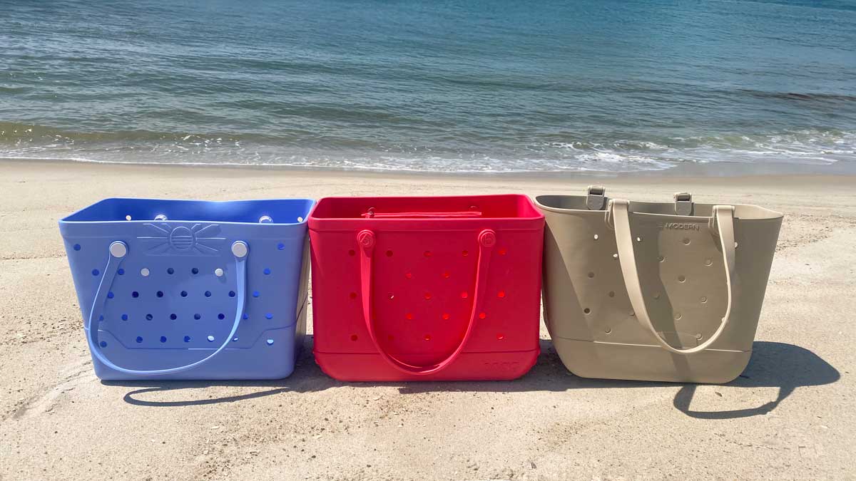 Costco, Bogg, Simple Modern beach bags
