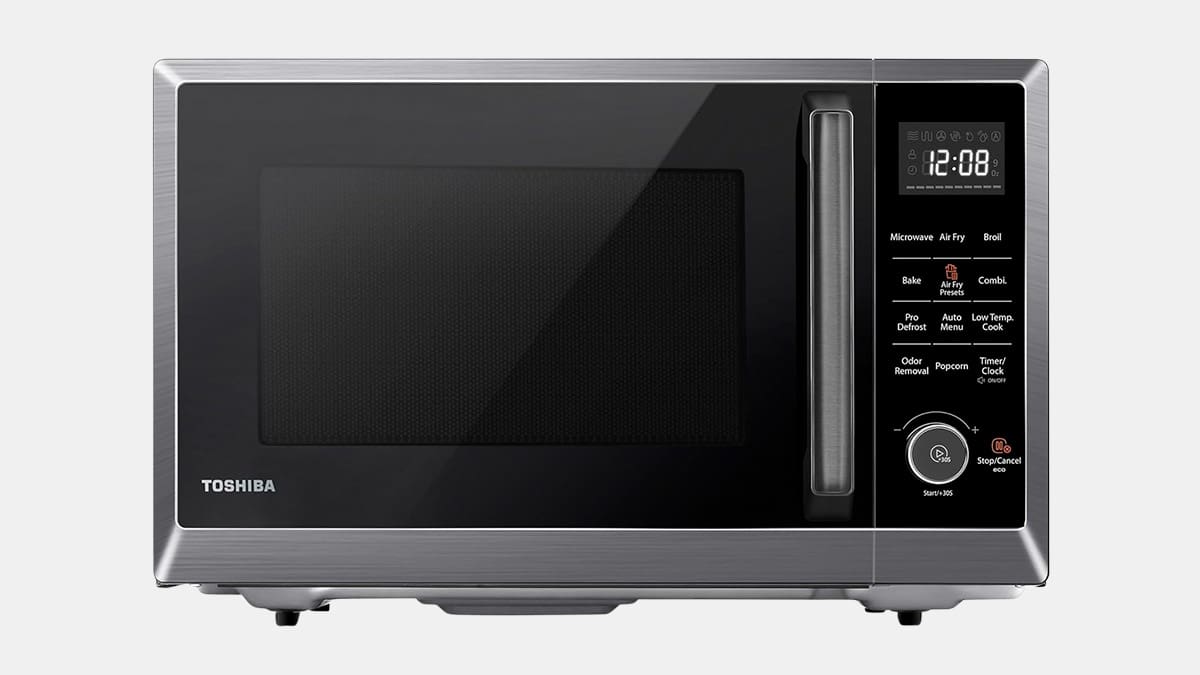 Toshiba ML2-EC10SA microwave-air fryer.