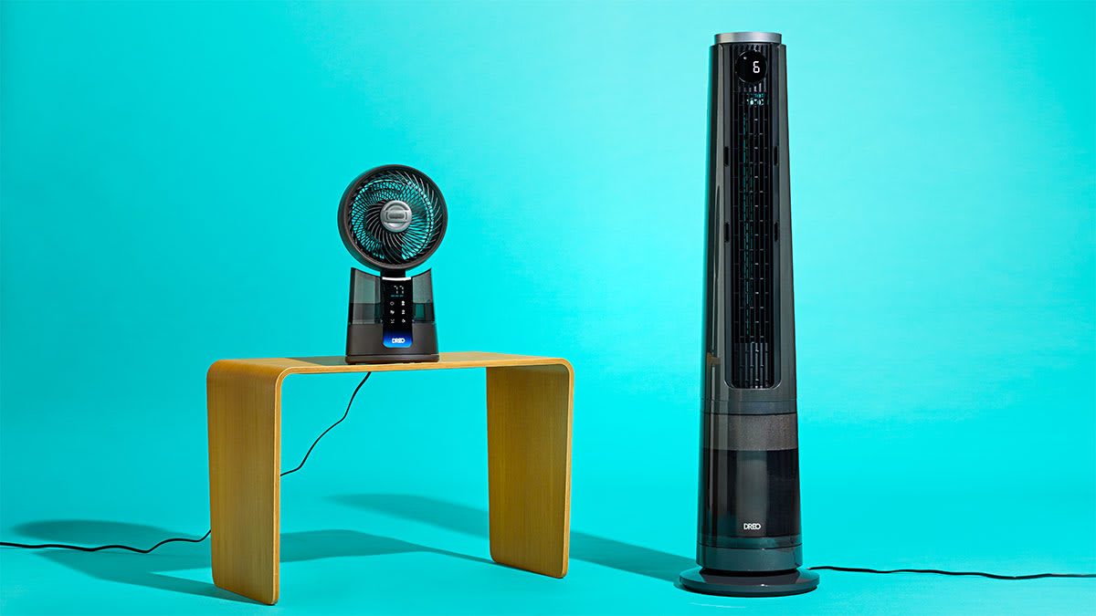 The Dreo TurboCool™ Misting Fan 765S
and the Dreo TurboCool™ Misting Fan 516S