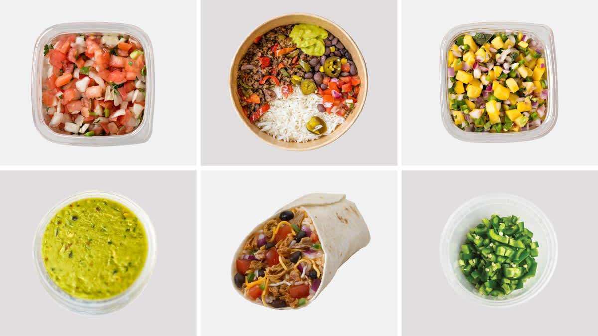 Pre-made pico de gallo, bowls, mango salsa, guacamole, burritos, and chopped jalapeños are among the products recalled. 