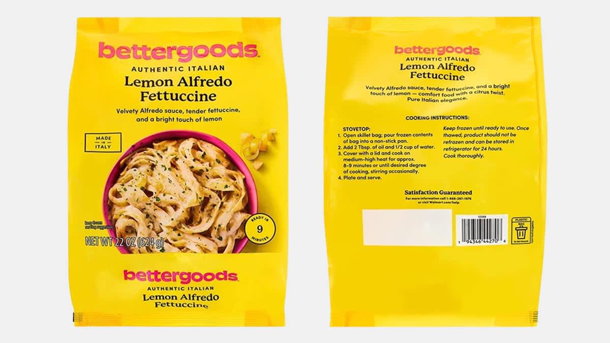 Bettergoods Lemon Alfredo Fettuccine