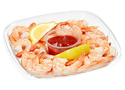 Shrimp Tray With Cocktail Sauce