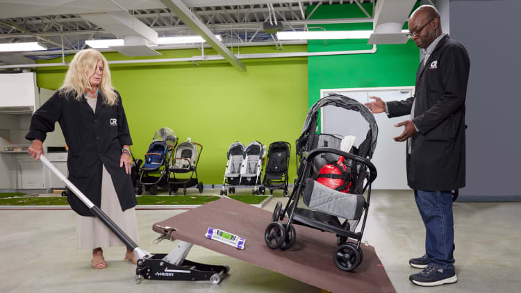 consumer reports strollers testing