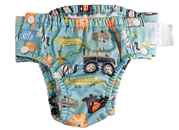 Reusable Swim Diaper Snaps UPF50+