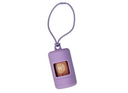 Bag Holder and Dispenser with Leash Attachment