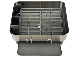 Compact Steel Frame Dish Rack