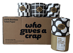 100% Bamboo Toilet Paper