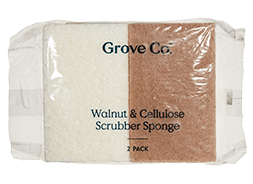 Walnut Scrubber Sponge