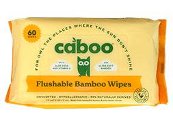 Flushable Bamboo Wipes