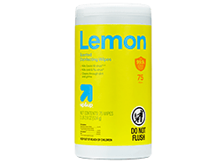Lemon Scented Disinfecting Wipes