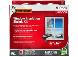 Window Insulation Shrink Kit
