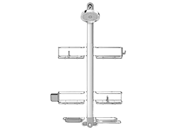XL Adjustable Hanging Shower Caddy