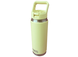 Rambler Water Bottle With Color Matched Straw Cap