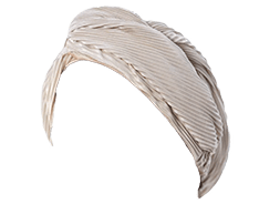 Dusk Pleated Sleep Turban