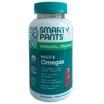 Smarty Pants Organic Prenatal Multi & Omegas
