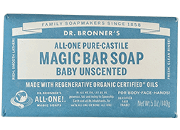 All-One Pure-Castile Magic Bar Soap, Unscented