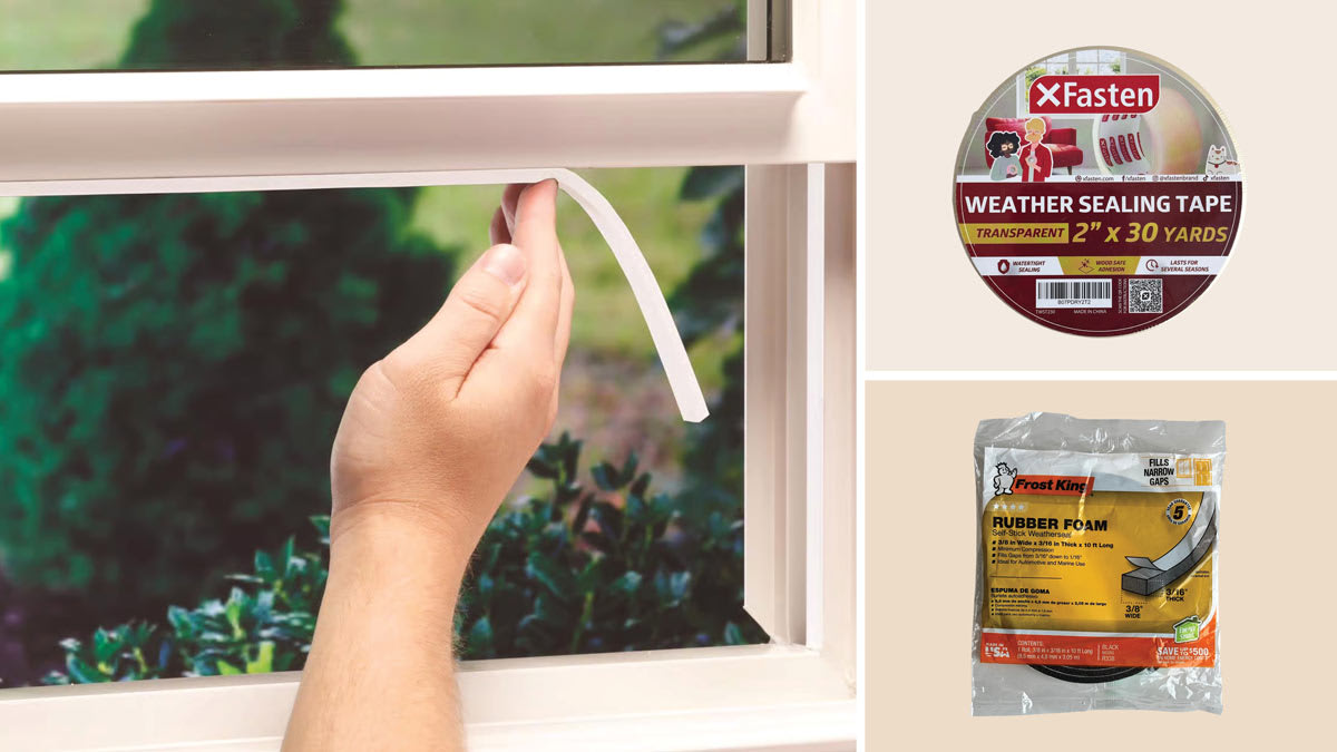 Best Weather Stripping and Window Sealing Tapes
