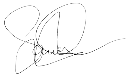 Signature of Sonal Shah, Consumer Reports Board Chair