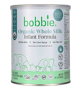 Bobbie Organic Whole Milk Infant Formula