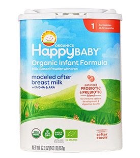 Happy Baby Organics Organic Infant Formula