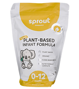 Sprout Organic* Plant-Based Infant Formula* 