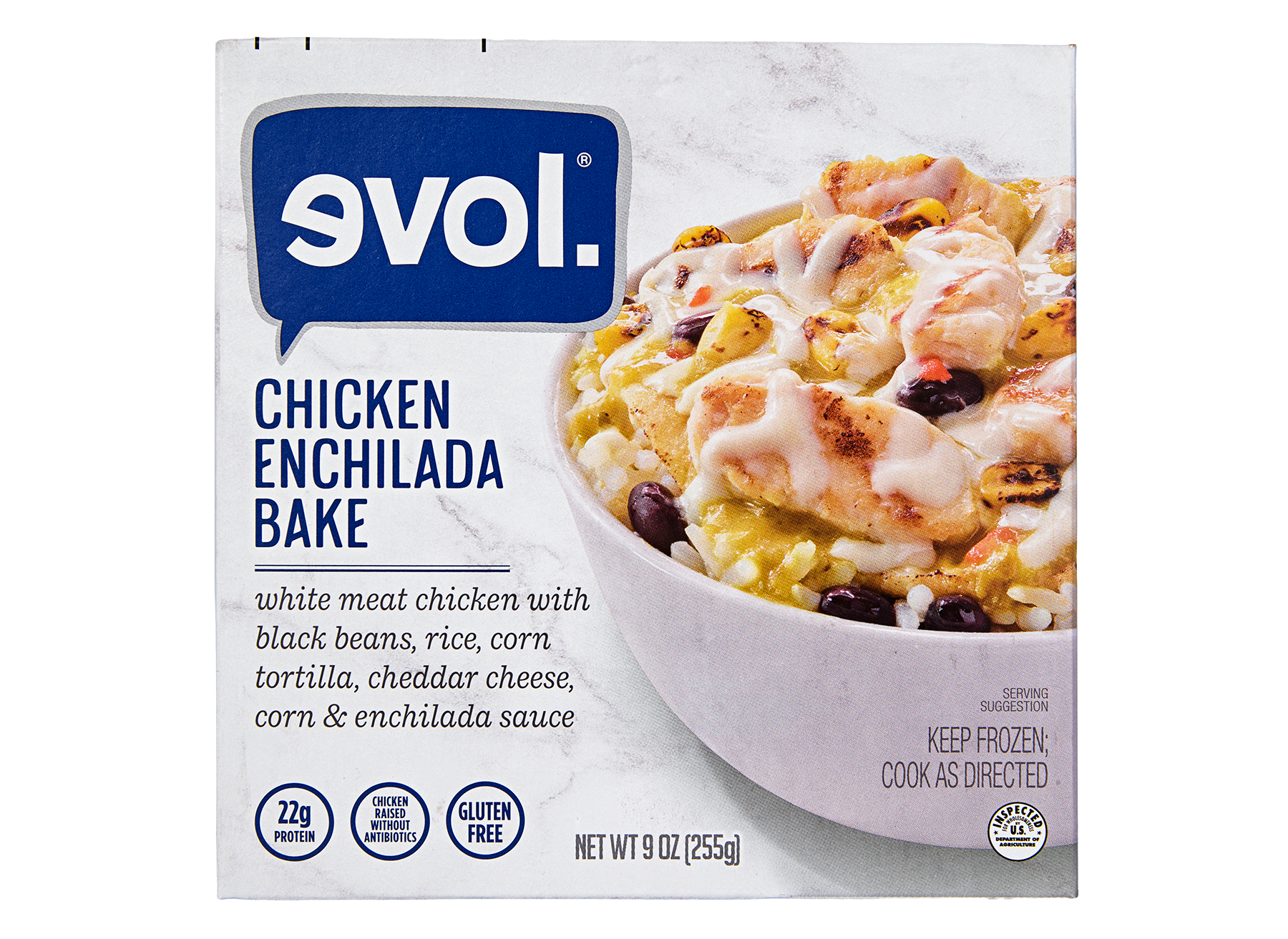 Evol Chicken Enchilada Bake
