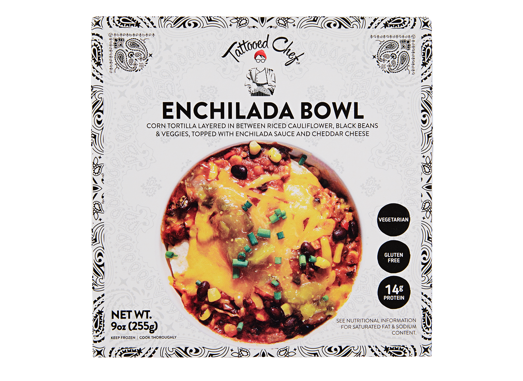 Tattooed Chef Enchilada Bowl