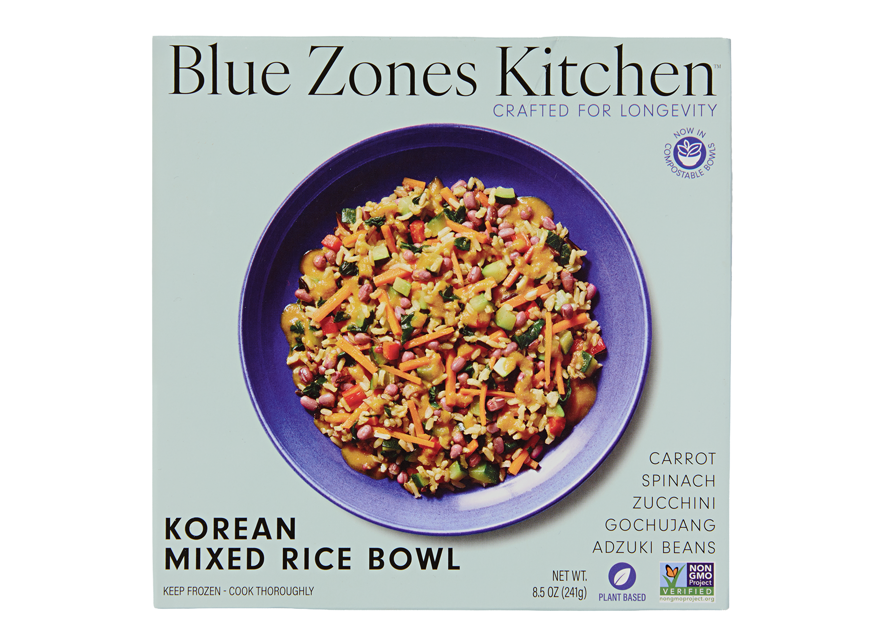 Blue Zones Kitchen Korean Mixed Rice Bowl