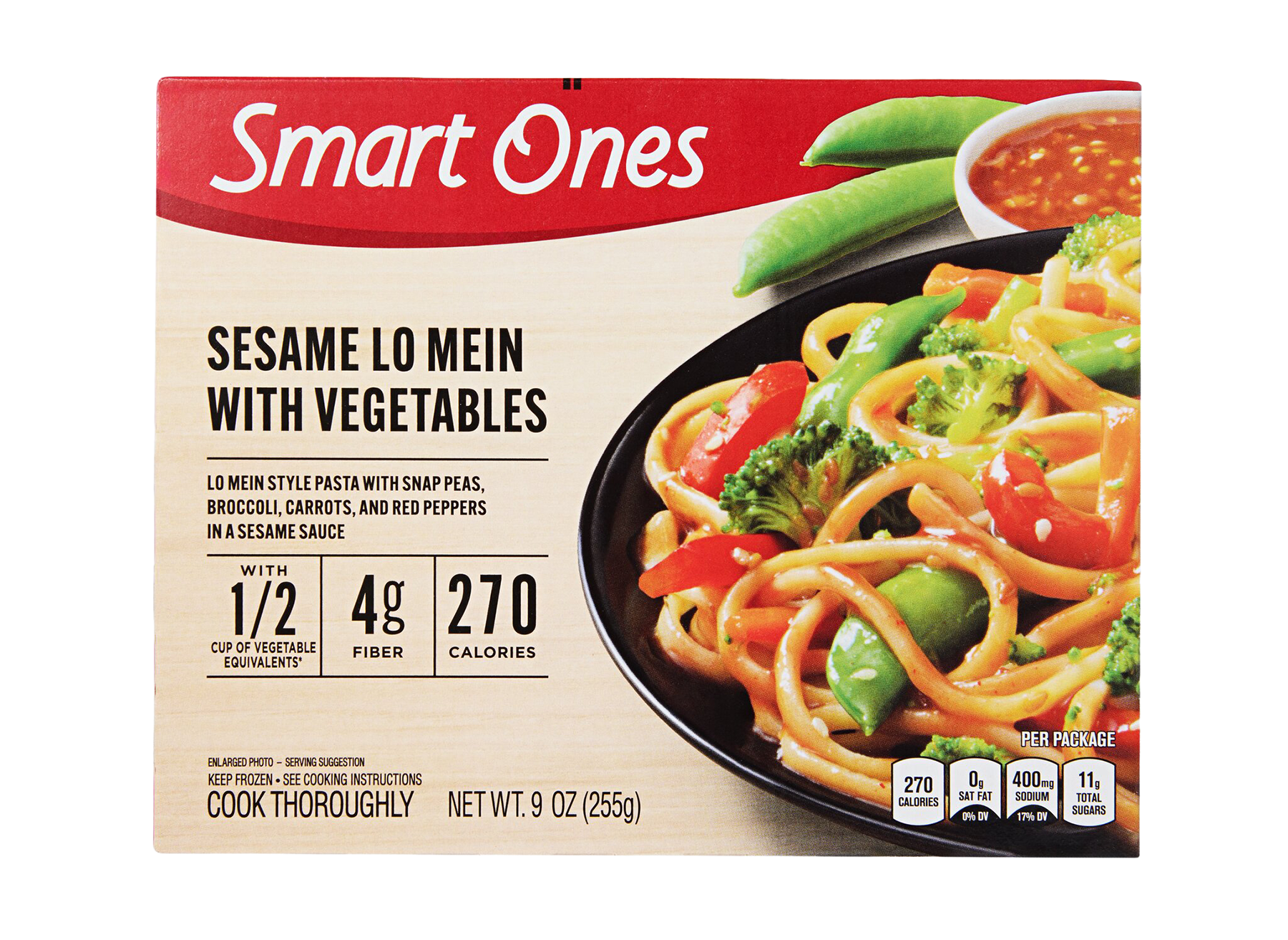 Smart Ones Sesame Lo Mein with Vegetables