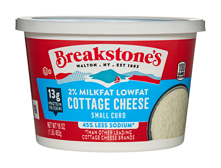 Breakstone's 2% Milkfat Lowfat Small Curd Cottage Cheese