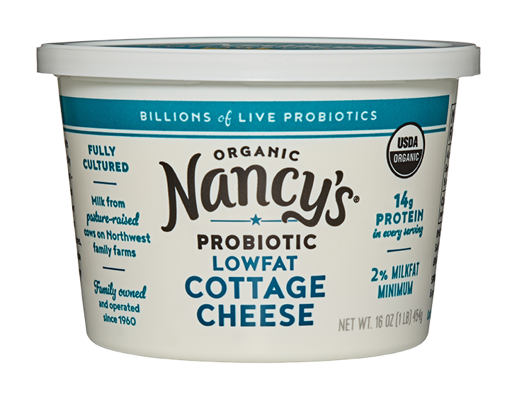 Nancy's Organic Probiotic Lowfat 2% Milkfat Cottage Cheese