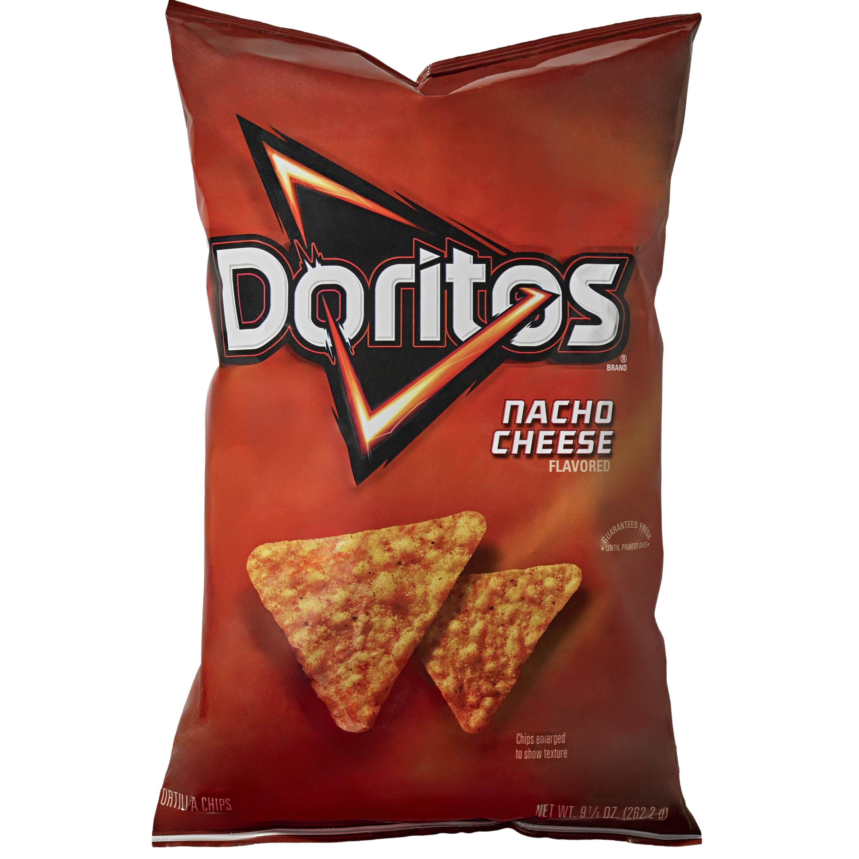 Doritos Nacho Cheese Tortilla Chips package