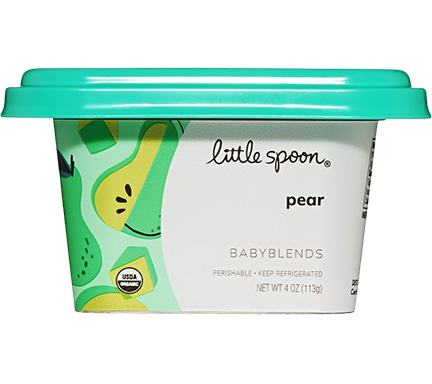 Little Spoon Babyblends Stage 1 Organic Fruit Purée, Pear package