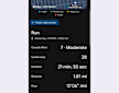 Screen grab of Heart rate zones in the app for the Google Fitbit Air.