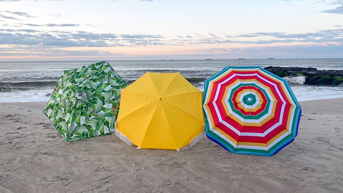colorful patio umbrellas walmart Best Beach Umbrellas of 2026, Evaluated and Reviewed