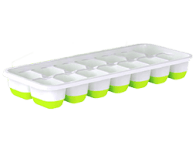 Doqaus Ice Cube Trays, 4-pack and container