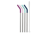 Ello Impact Reusable Stainless Steel Straws