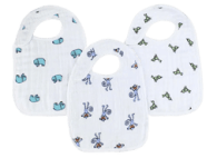 Aden and Anais 3 Pk. Classic Snap Bibs