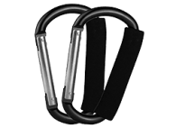 BanYakong 2 pcs Carabiner Stroller Hook Organizer
