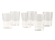 CB2 Marta Cooler Glasses, Set of 6