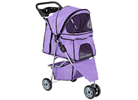 BestPet 3 Wheels Pet Dog Stroller