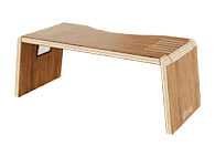 Squatty Potty Oslo Bamboo Folding Toilet Stool