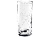 Williams Sonoma Vintage Etched Highball Glass