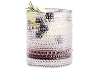 Crate and Barrel Alma Clear Double Old Fashioned Glass, 10 oz.